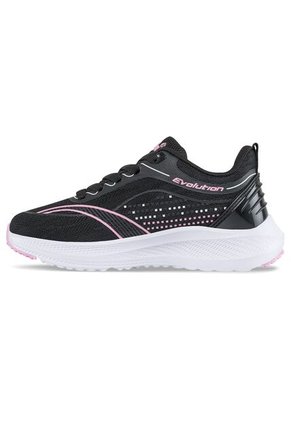 Tenis Running Sotta Negro-Rosa Para Niña Croydon