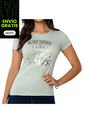 Camiseta Moon Verde Para Mujer Croydon de Croydon
