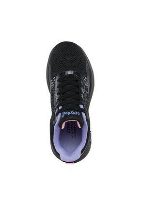 Tenis Crest Negro Para Mujer Croydon