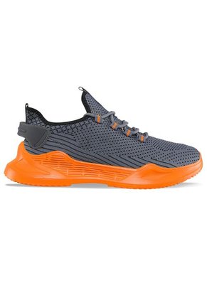 Tenis Running Wuwa Gris-Naranja Para Hombre Croydon