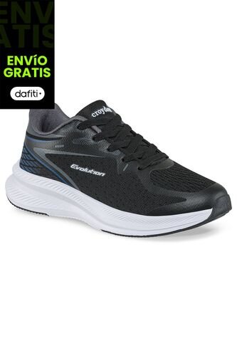 Tenis Running Zada Negro Para Hombre Croydon Croydon