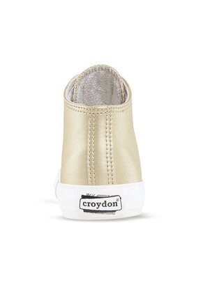 Botines Dunne Alto Oro Para Mujer Croydon