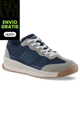 Tenis Urbanos Arcai Azul Osc Croydon Para Hombre Croydon