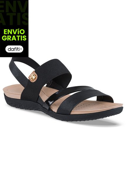 Sandalias Frydda Negro-Negro Para Mujer Croydon