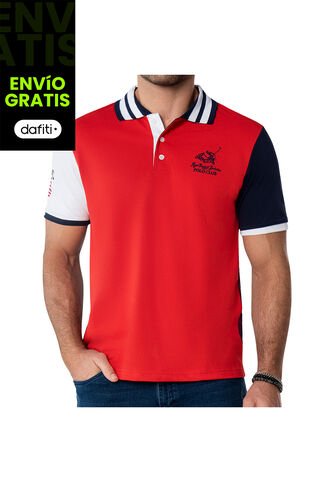 Camiseta Polo Frank Rojo Para Hombre Croydon Croydon