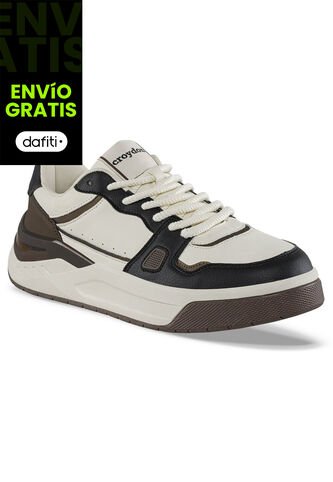Tenis Urbanos Bavar Beige Croydon Para Hombre Croydon