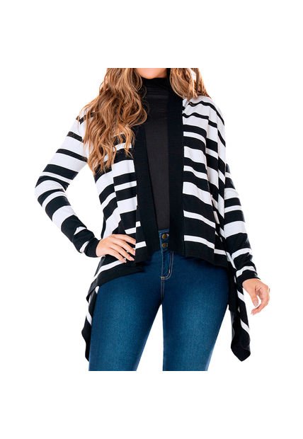 Saco Line Negro Para Mujer Croydon