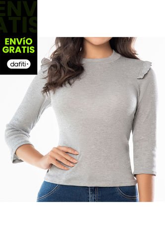 Blusa Malory Gris Para Mujer Croydon Croydon