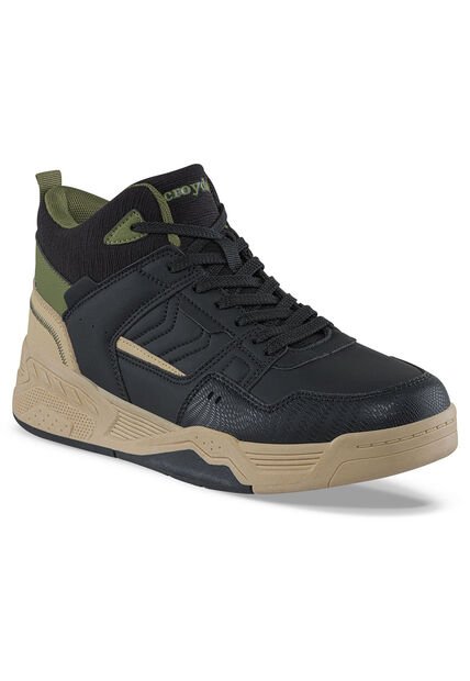 Tenis Urbanos Tiludo Negro Croydon Para Hombre