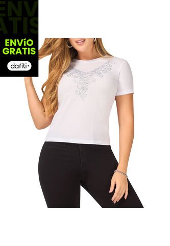 Blusa Asia Blanco Para Mujer Croydon Croydon