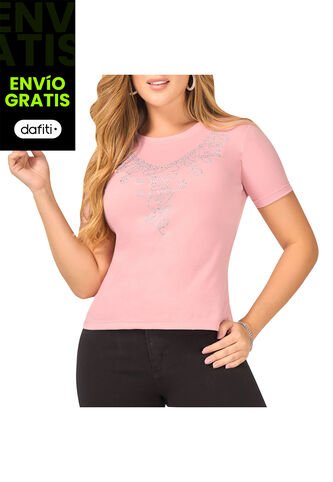 Blusa Asia Rosa Para Mujer Croydon Croydon