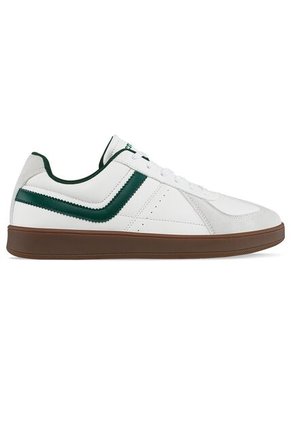 Tenis Pinal Blanco-Verde Para Hombre Croydon