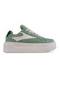 Tenis Casuales Lobot Verde Croydon Para Mujer de Croydon