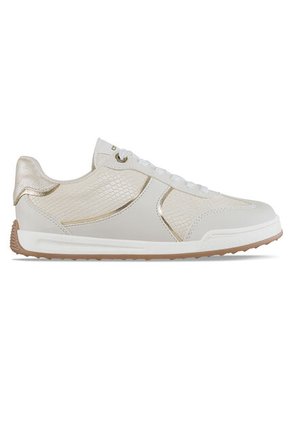 Tenis Urbanos Eglet Beige-Oro Croydon Para Mujer