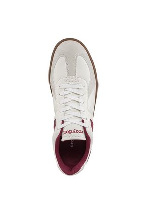 Tenis Pinal Blanco-Vino Para Hombre Croydon
