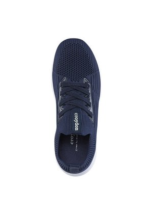 Tenis Para Caminar Floxs Azul Osc Croydon Para Mujer