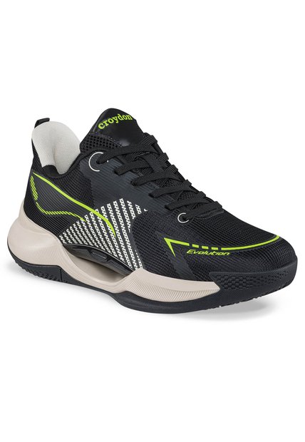 Tenis Basketball Lagol Negro Croydon Para Hombre