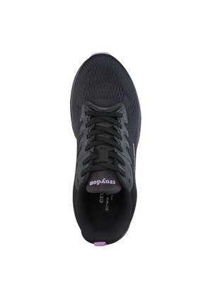Tenis Running Hazer Negro Croydon Para Mujer