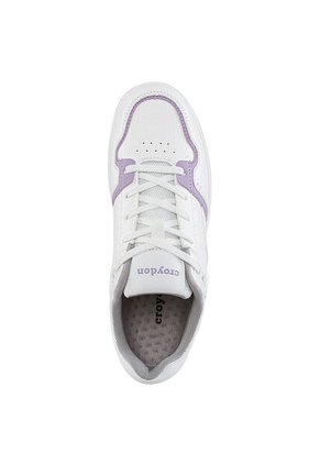 Tenis Urbanos Dagin Blanco-Lila Croydon Para Mujer