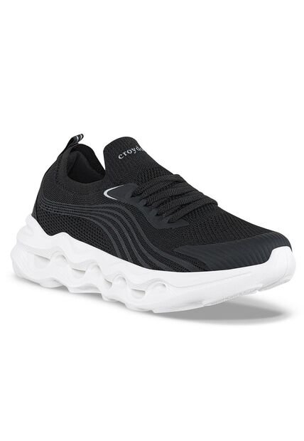 Tenis Para Caminar Nami Negro Croydon Para Mujer