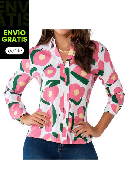 Blusa Dannia Blanco Para Mujer Croydon