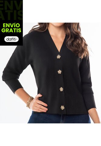 Buzo Olivia Negro Para Mujer Croydon Croydon