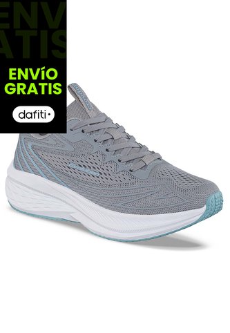 Tenis Running Segali Gris Croydon Para Mujer Croydon