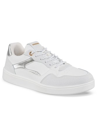 Tenis Urbanos Luccya Blanco-Plata Croydon Para Mujer Croydon