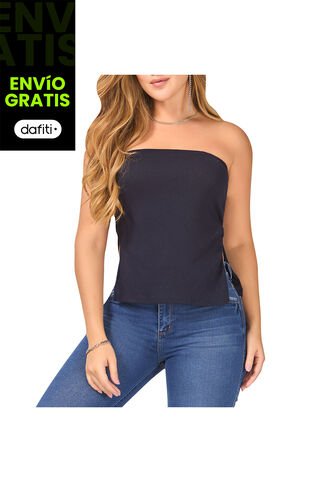 Blusa Gala Azul Osc Para Mujer Croydon Croydon