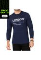 Camibuzo Matt Azul Marino Para Hombre Croydon de Croydon