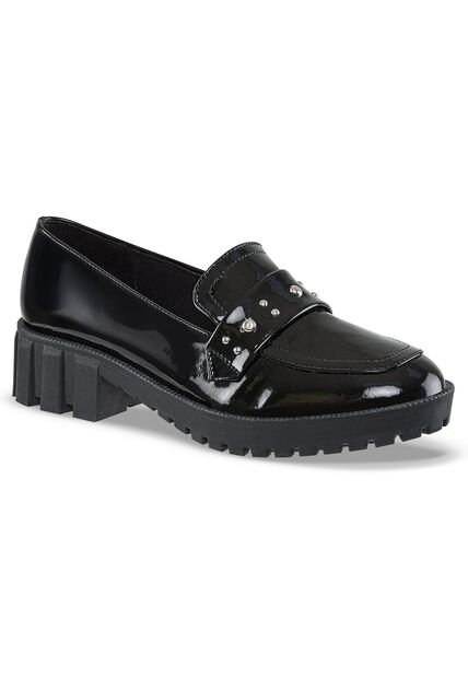 Mocasines Anise Negro Croydon Para Mujer