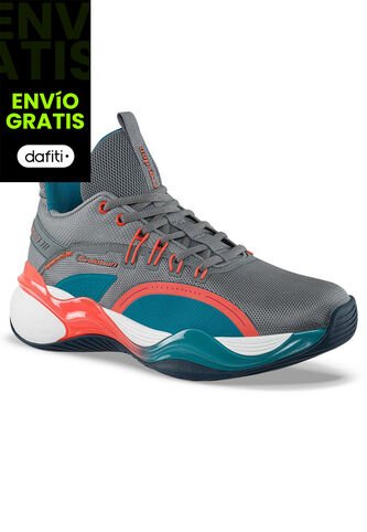 Tenis Basketball Dicori Gris Croydon Para Hombre Croydon