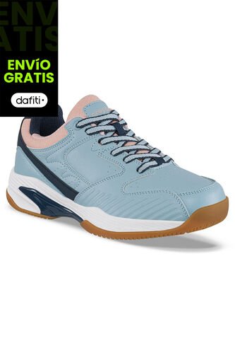 Tenis Entrenamiento Hinora Azul Claro Croydon Para Mujer Croydon