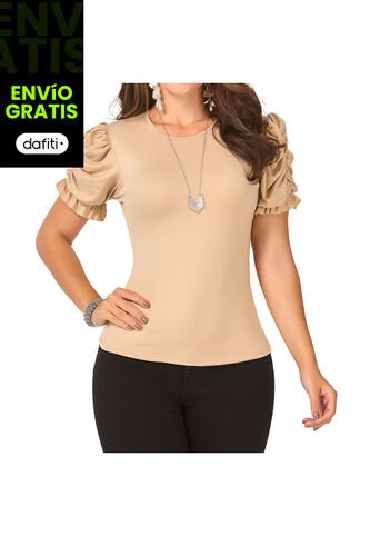 Blusa Xiana Camel Para Mujer Croydon Croydon