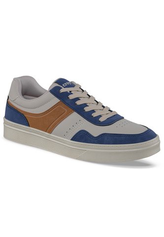 Tenis Casuales Hegol Beige-Azul Croydon Para Hombre Croydon