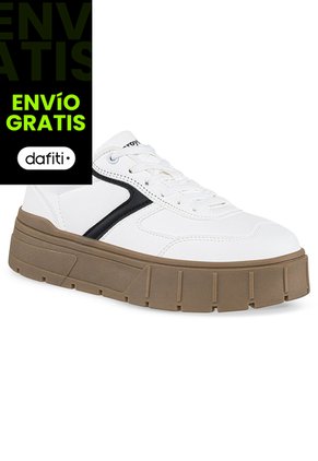 Tenis Quinter Blanco-Negro Croydon Para Mujer