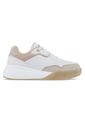 Tenis Keilen Blanco-Café Para Mujer Croydon de Croydon