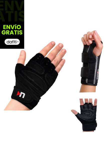 Guante Para Gym Negro Para Hombre Y Mujer Croydon