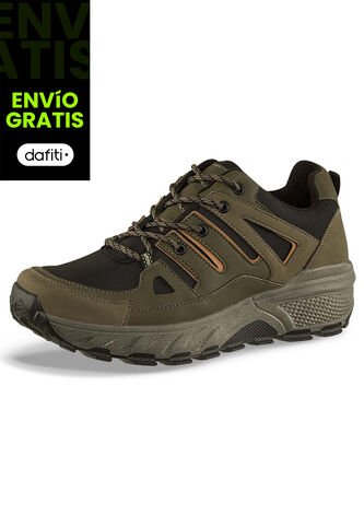 Zapatos Outdoor Hudson Verde Croydon Para Hombre Croydon