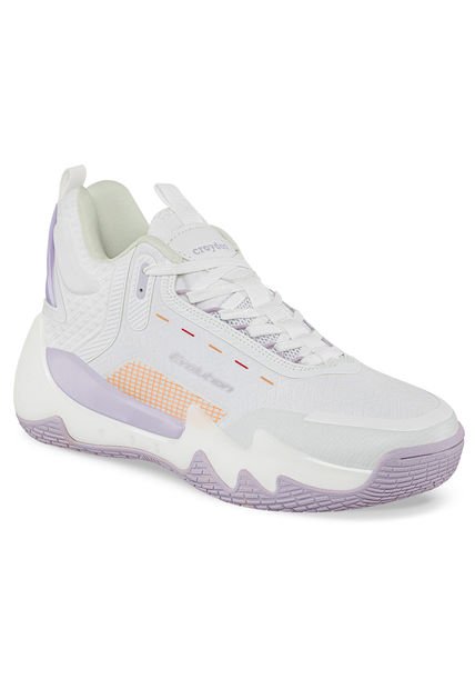 Tenis Basketball Kanel Blanco Para Mujer Croydon