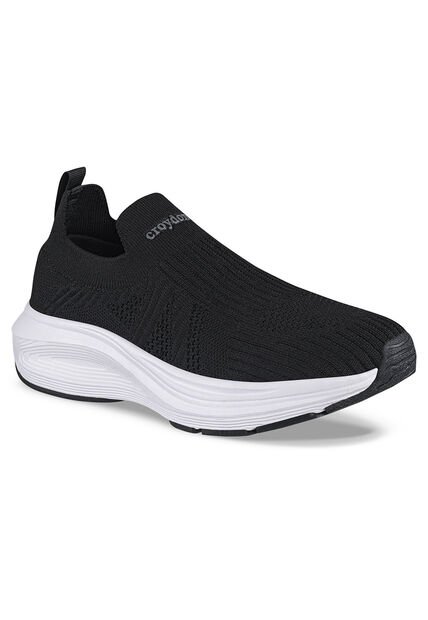 Tenis Para Caminar Wefer Negro Croydon Para Mujer