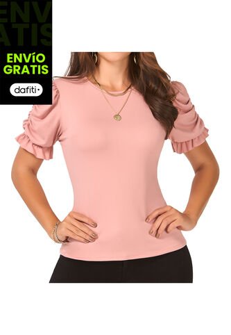 Blusa Xiana Palo Rosa Para Mujer Croydon Croydon
