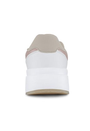 Tenis Keilen Blanco-Café Para Mujer Croydon