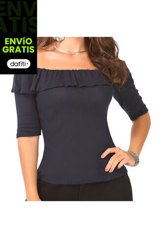 Blusa Adara Azul Para Mujer Croydon Croydon