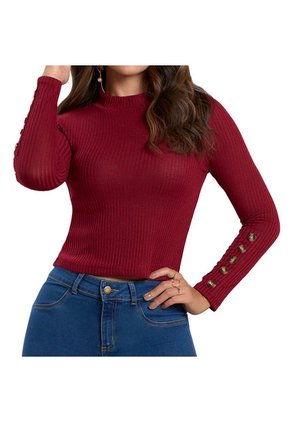 Buzo Ariana Rojo Para Mujer Croydon