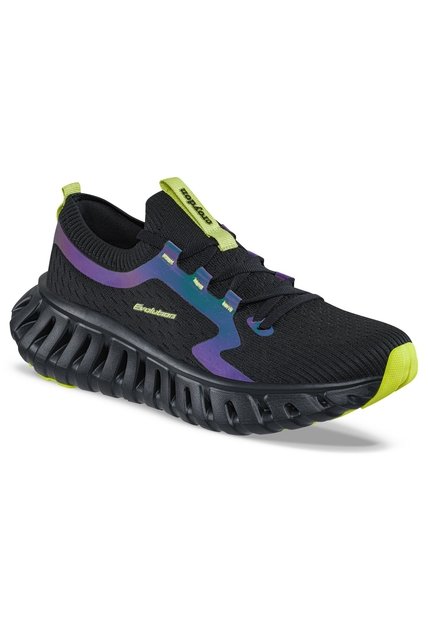 Tenis Running Saraz Negro Croydon Para Hombre