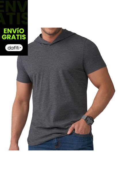 Camiseta Mario Gris Para Hombre Croydon