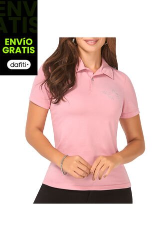 Blusa Polo Laura Rosa Para Mujer Croydon Croydon