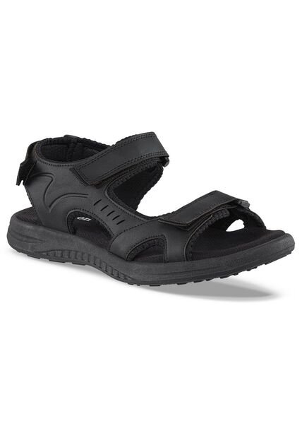 Sandalias Sultan Negro Croydon Para Hombre