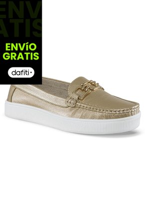Mocasines Milly Oro Croydon Para Mujer
